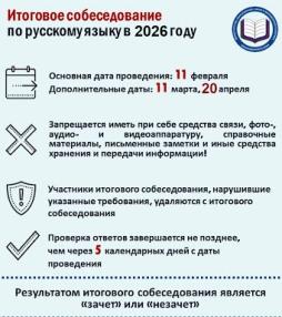 Итоговое собеседование в 2026 году